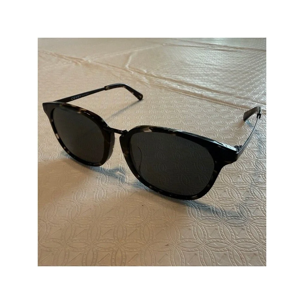 Covry Vega Black Sunglasses with Case and Accessories